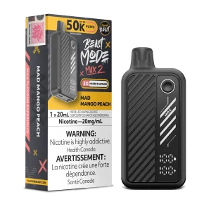 Mad Mango Peach Flavour Beast Mode Max 2 – Disposable Vape