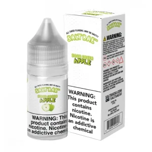 SaltBae50 Sour Green Apple Nicotine Salt Vape Juice