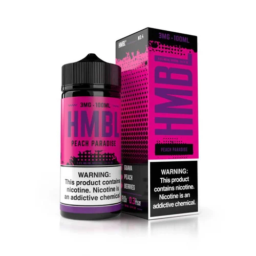 HMBL Peach Paradise 100ml E-Juice - Image 2