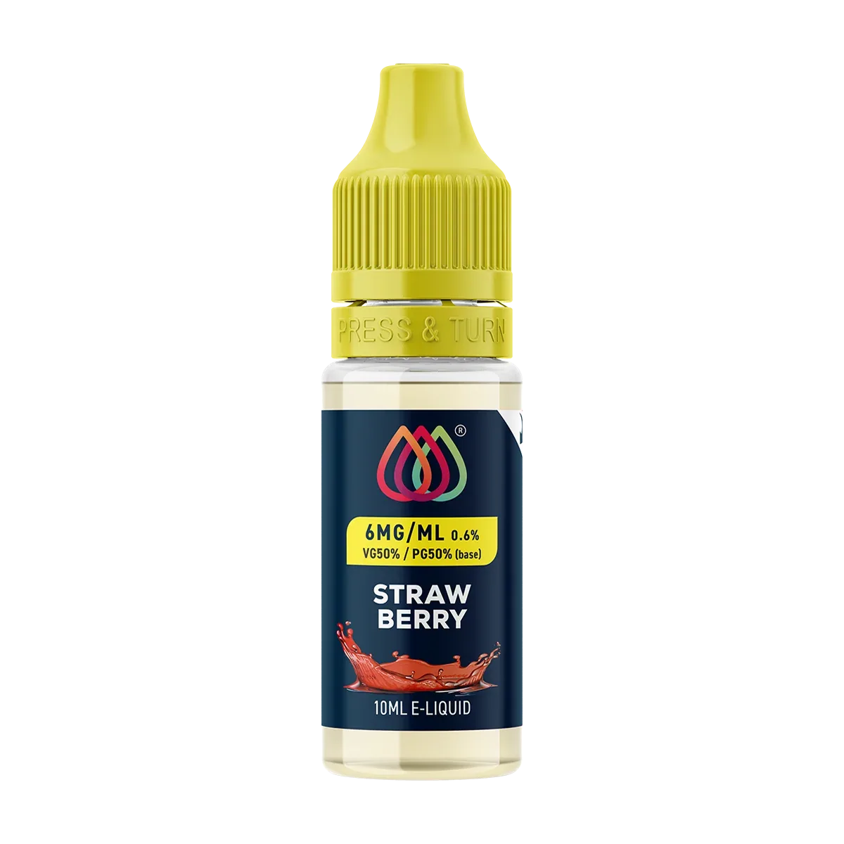 Strawberry E-Liquid by Aquavape - 10ml - Image 2