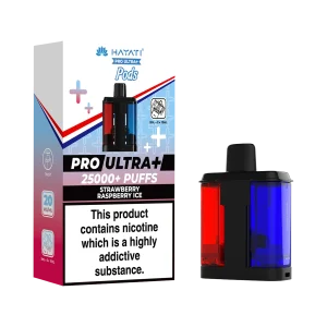 Strawberry Raspberry Ice Hayati Pro Ultra Plus Refill Pack