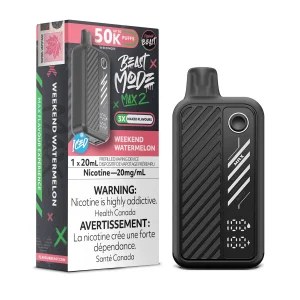 Weekend Watermelon Flavour Beast Mode Max 2 – Disposable Vape
