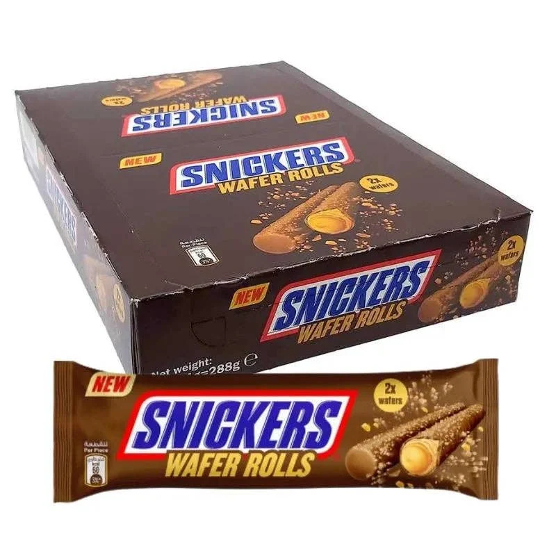 Snickers Wafer Rolls