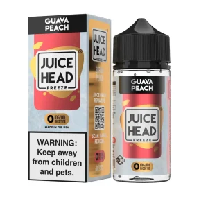 Juice Head Freeze Guava Peach 100ml E-Juice