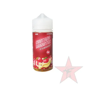 Custard Monster – Strawberry -100mL