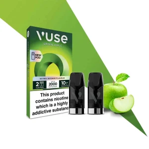 Vuse Extra Intense Green Apple Flavour Pods