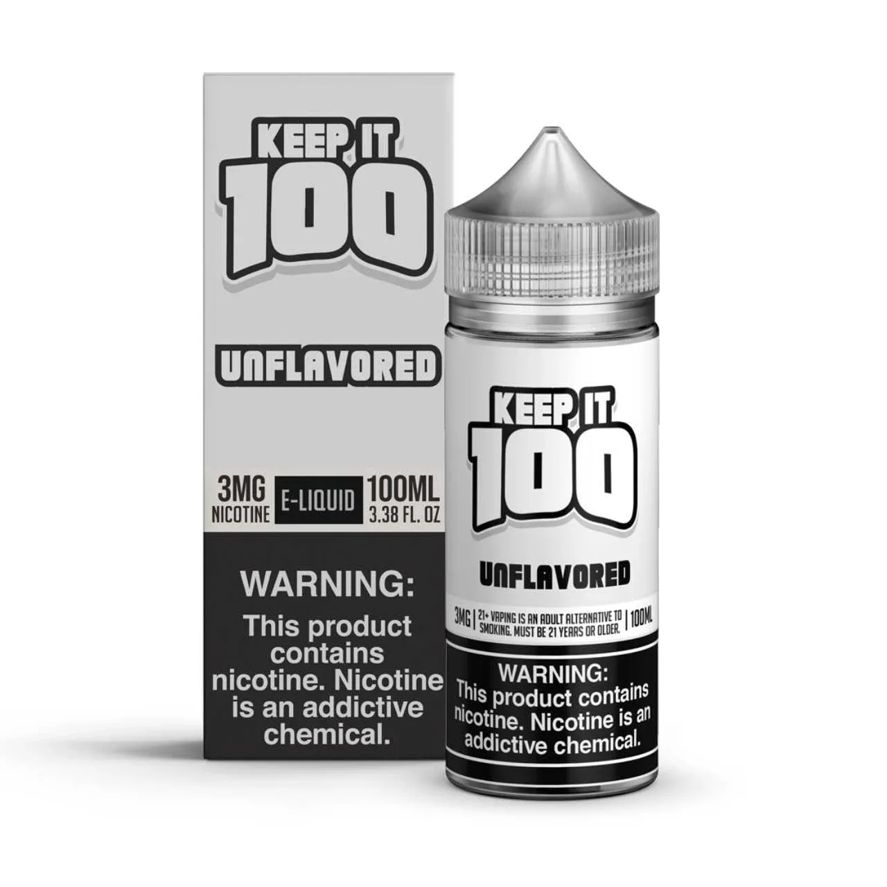 Keep it 100 Unflavored 100ml E-Juice