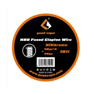 Geek Vape N80 Fused Clapton Wire (26ga*3+36ga)