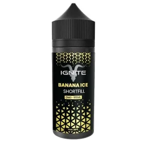 Ignite Banana Ice 100ml Shortfill (Short Date/Out of Date)