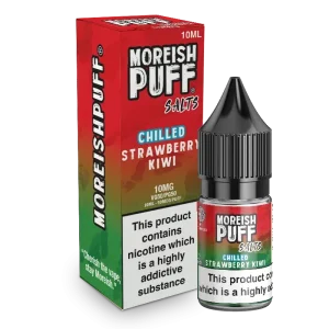 Moreish Puff Chilled Strawberry & Kiwi 10ml Nic Salt