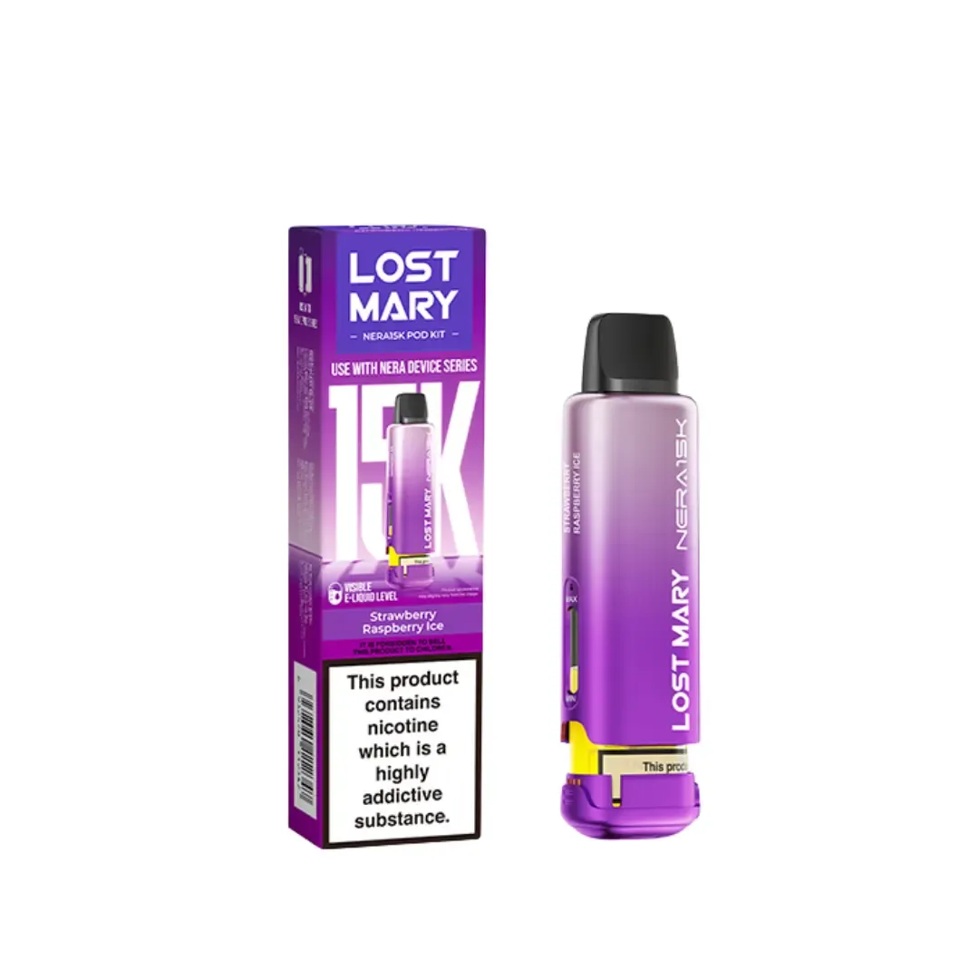 Lost Mary Nera Strawberry Raspberry Ice Refill Pod