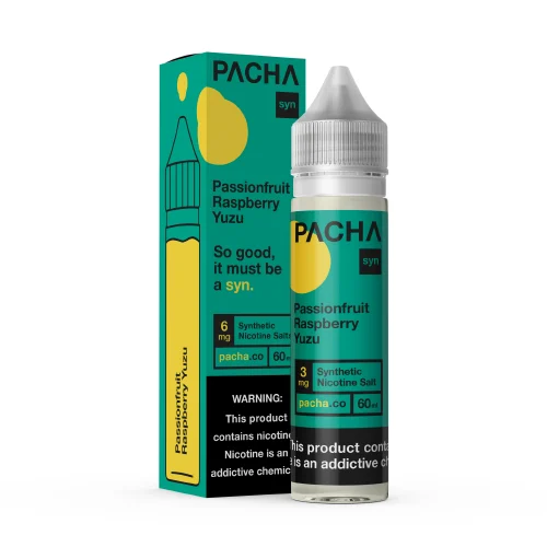 Pachamama Passion Fruit Raspberry Yuzu 60ml Vape Juice | $9.95 - Image 2
