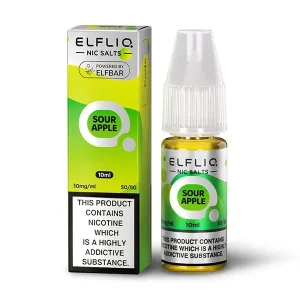 Elf Bar ELFLIQ Sour Apple 10ml Nic Salt