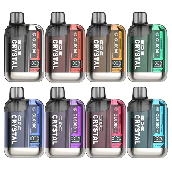 SKE Crystal CL6000 Rechargeable Prefilled Pod Kit