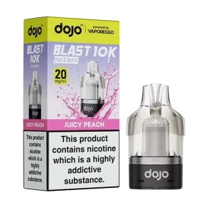 Juicy Peach Dojo Blast 10K Refill Pack