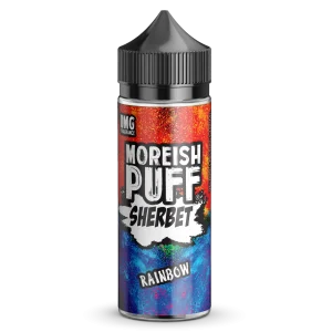 Moreish Puff Sherbet Rainbow 100ml Shortfill