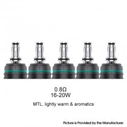 [Ships from Bonded Warehouse] Authentic Uwell Crown Nano Tank Replacement Coil - 0.8ohm (5 PCS)
