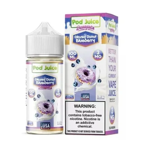Glazed Donut Blueberry by Pod Juice - 100ml