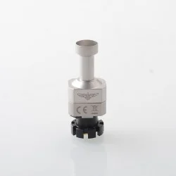 GG Submarine Style RBA Bridge for Billet / BB / Boro Tank - Matte Silver, Air Pin 1.0 + 1.2 + 1.5 + 2.5 + 3.5 + 4.5mm