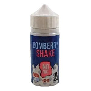 Milkshake E-Liquids Bomberry Shake 80ml Shortfill