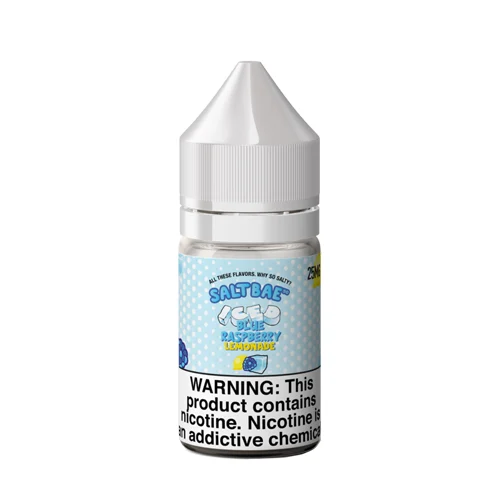 SaltBae50 Iced Blue Raspberry Lemonade Vape Juice - Image 2