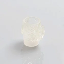 810 Beauty Style Drip Tip for Goon / Kennedy / Reload / Battle RDA - White, Resin, 22mm