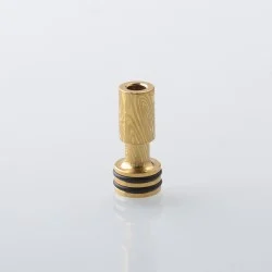 Rekavape Monarchy Ultra TF Dama Style 510 Drip Tip for RDA / RTA / RDTA Atomizer - Gold, Stainless Steel