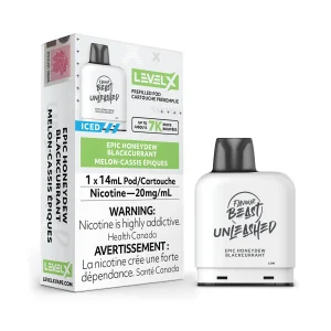 Epic Honeydew Blackcurrant Level X Unleashed- Flavour Beast Pods