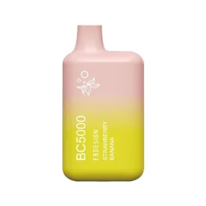 Elf Bar STRAWBERRY BANANA EBDESIGN BC5000 Disposable Vape Kit 5000 Puffs 650mAh