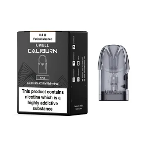 Uwell Caliburn A3S Replacement Pod 4 Pack