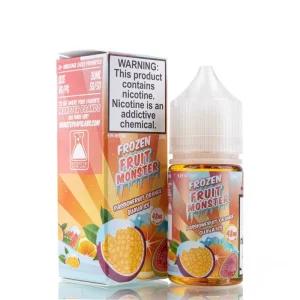 Passion Fruit Orange Guava Ice by Frozen Fruit Monster Nic Salt - 30ml