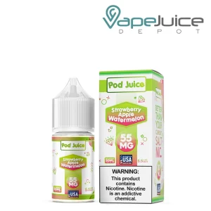 Strawberry Apple Watermelon Pod Juice TFN Salt 30ml
