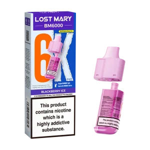 Blackberry Ice Lost Mary BM6000 Refill Pack