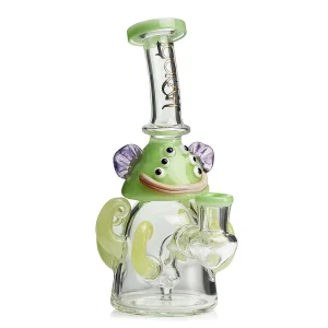 Lookah 10″ Mini Cute Six Eyes Clown Octopus Dab Rig