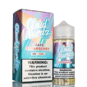 Grape Strawberry ICED by Cloud Nurdz - 100ml