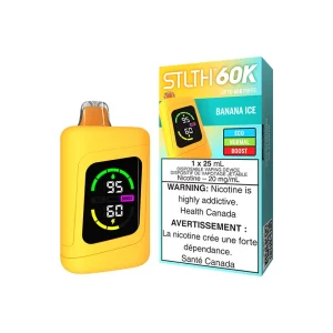 Banana Ice STLTH 60K – Disposable Vape