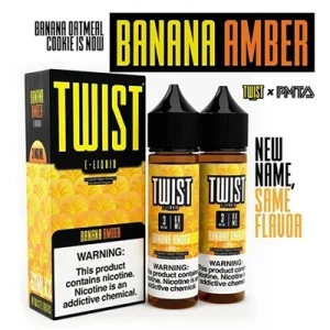 Banana Amber (formerly Banana Oatmeal Cookie) Twist 120mL