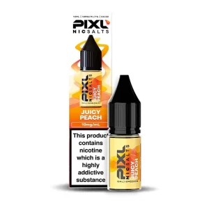 PIXL Juicy Peach 10ml Nic Salt