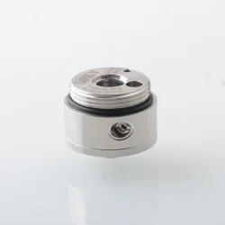 Replacement Build Deck with Blank Surface for Empire V Style RTA - Silver, Stainless Steel