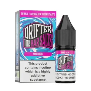 Drifter Bar Salts Mad Blue 10ml Nic Salt
