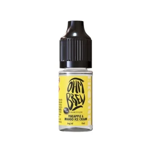 Ohm Brew Balanced Blends Pineapple & Mango Ice Cream 10ml Nic Salt E-liquid