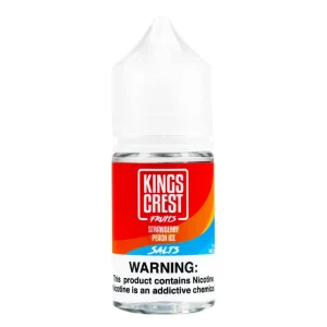 King's Crest Fruits Salts Strawberry Peach Ice 30ml E-Juice