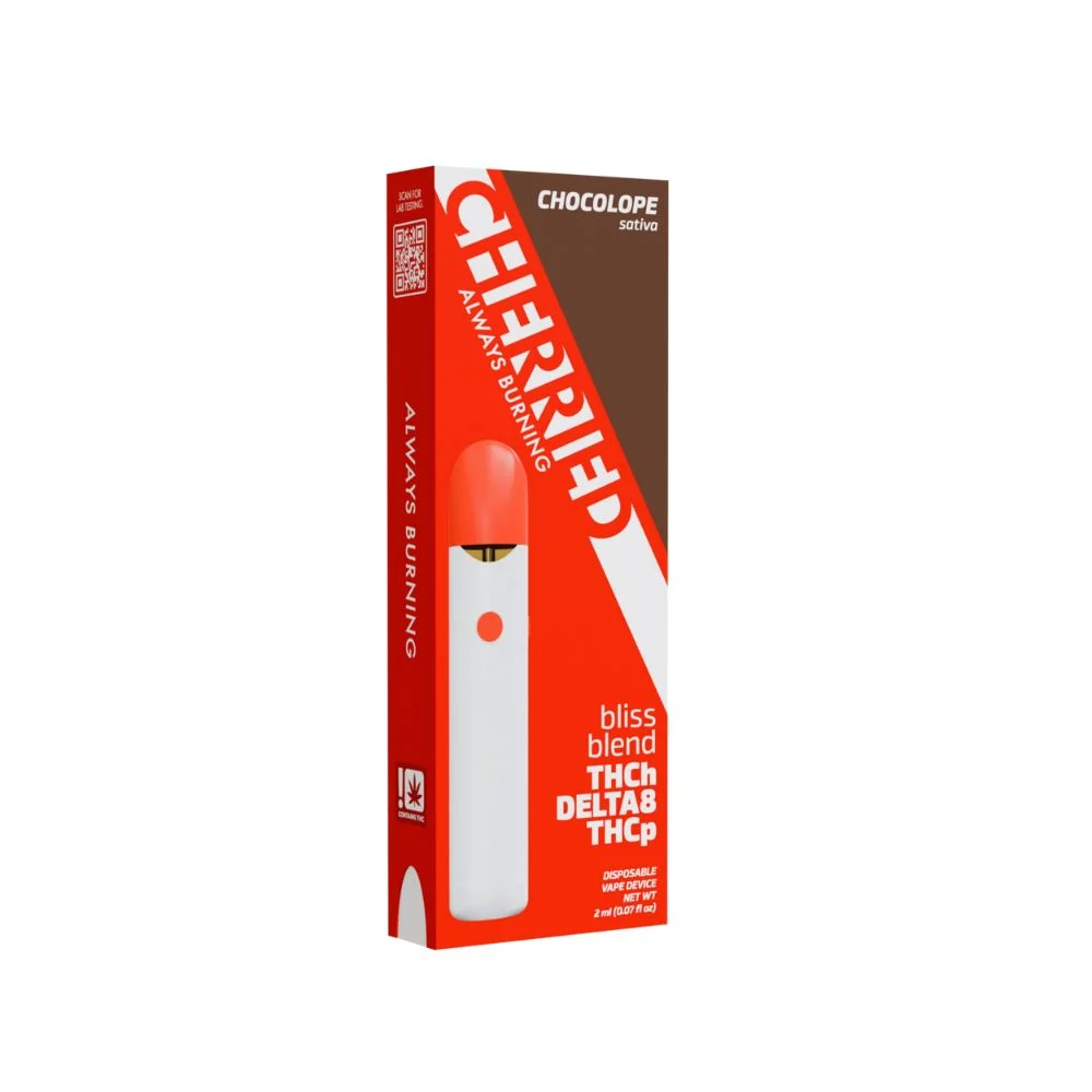 Cherried Bliss Blend Dispo 2G – THC-H, THC-P & Delta-8 Vape - Image 2