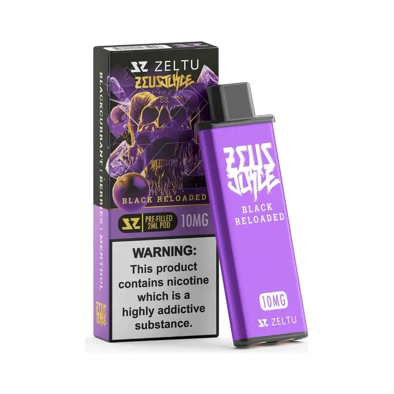 Zeltu X3 Zeus Juice Black Reloaded Prefilled Pod