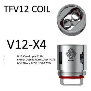 Smoktech TFV12 Coils V12-X4 (3 pack)
