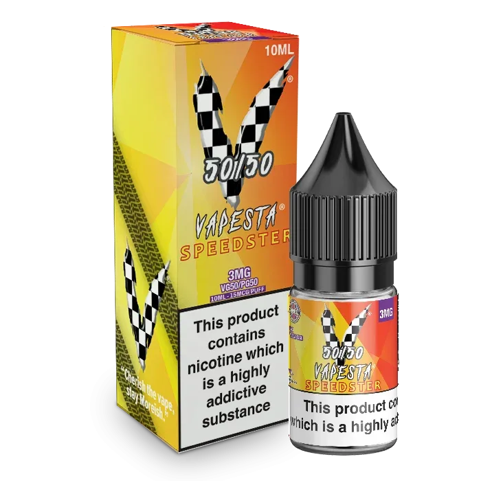 Vapesta 50/50: Speedster 10ml E-Liquid