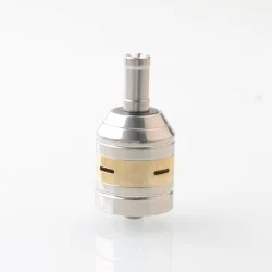 Zenith V3 Style RDA Rebuildable Dripping Atomizer - Silver, Stainless Steel, 26mm Diameter
