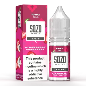 SQZD Strawberry Raspberry 10ml Nic Salt