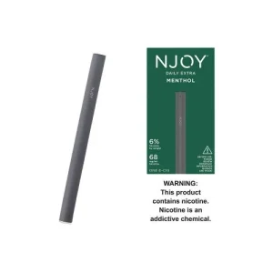 NJOY DAILY Extra Menthol Disposable E-Cig | Electric Tobacconist