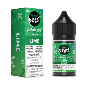 Extreme Mint Fuzion Lime SALT – Flavour Beast Fuzion Salt E-Liquid